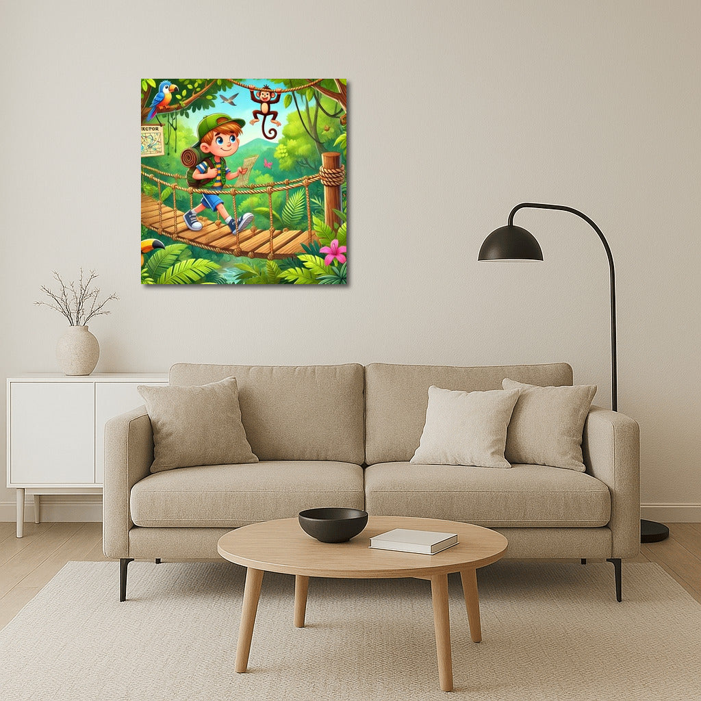 Jungle and the Happy Traveler: Adventures for the Children's Room