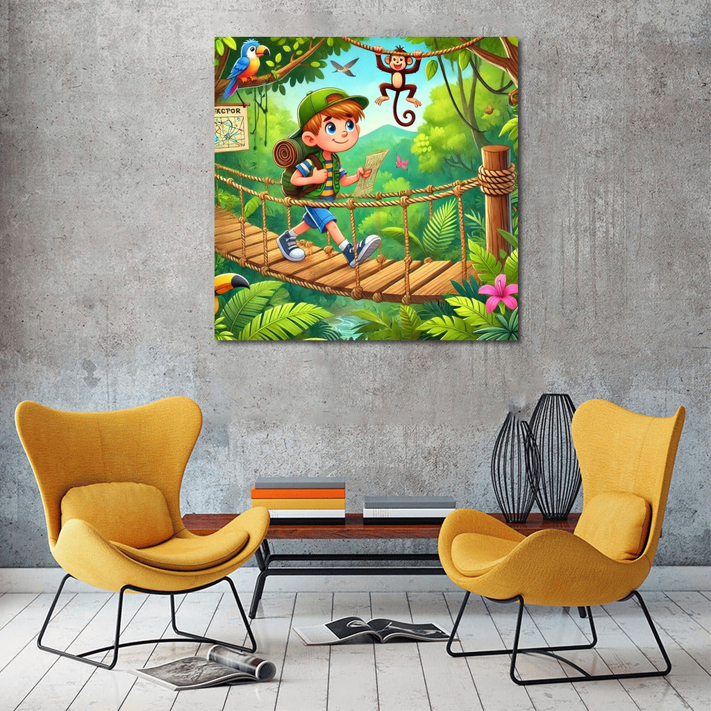 Jungle and the Happy Traveler: Adventures for the Children's Room