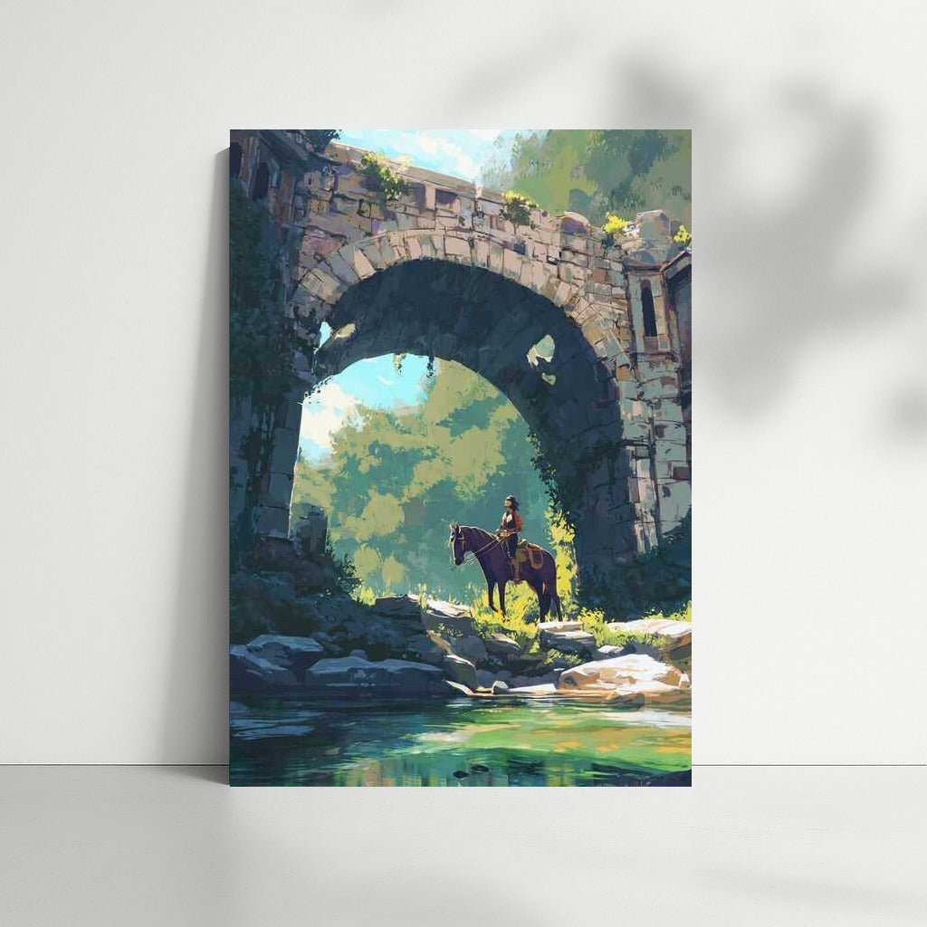 Magic of Architecture: Romantic Bridge