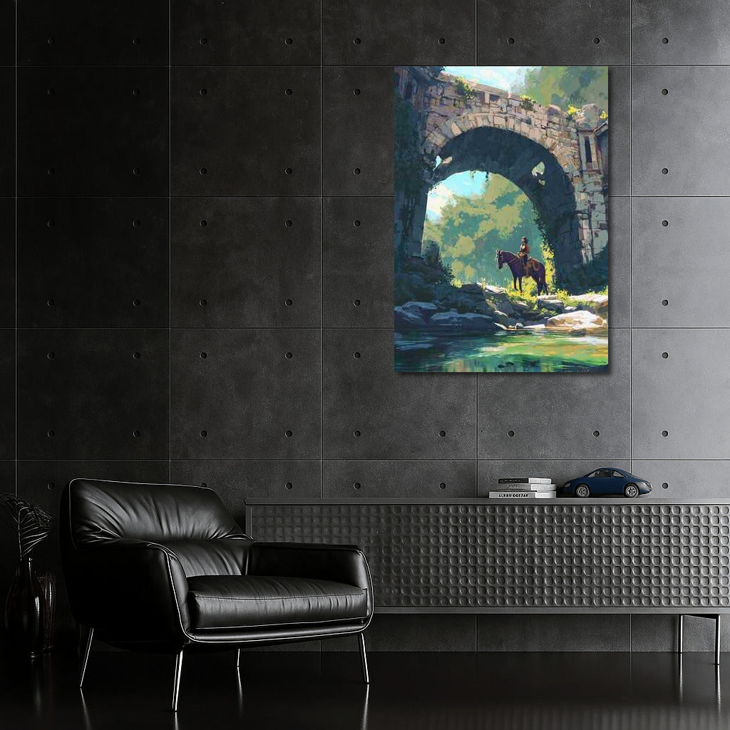 Magic of Architecture: Romantic Bridge