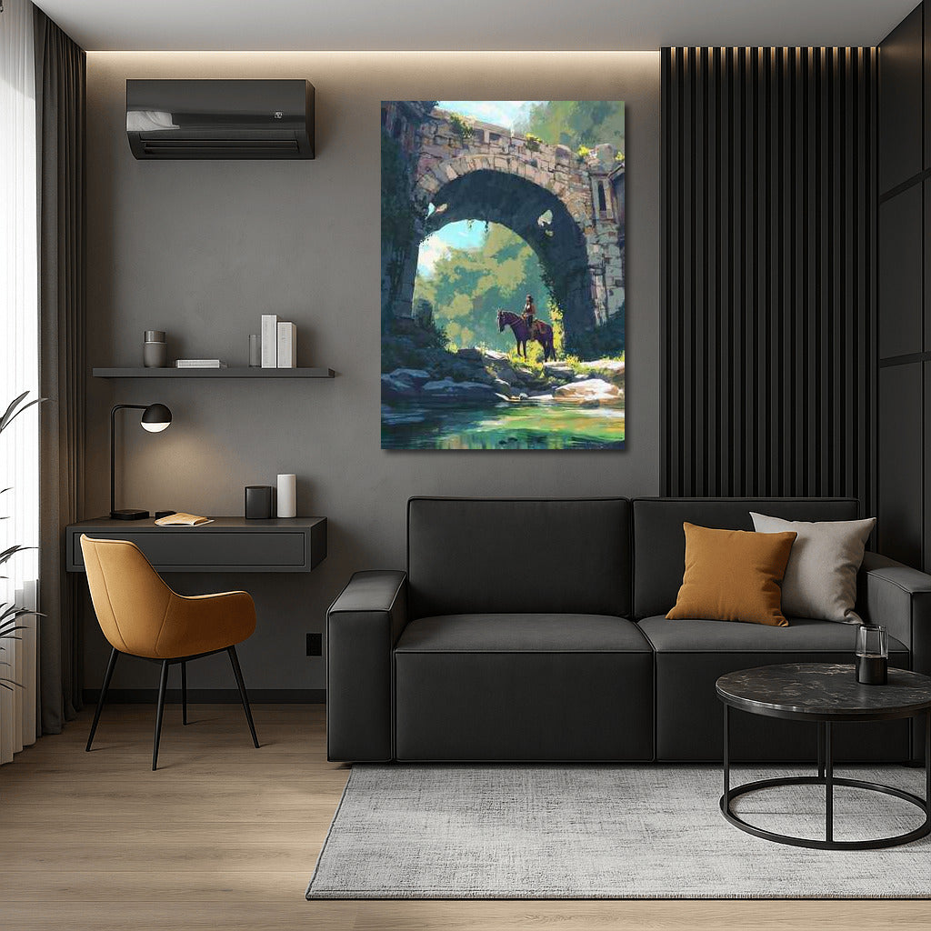 Magic of Architecture: Romantic Bridge