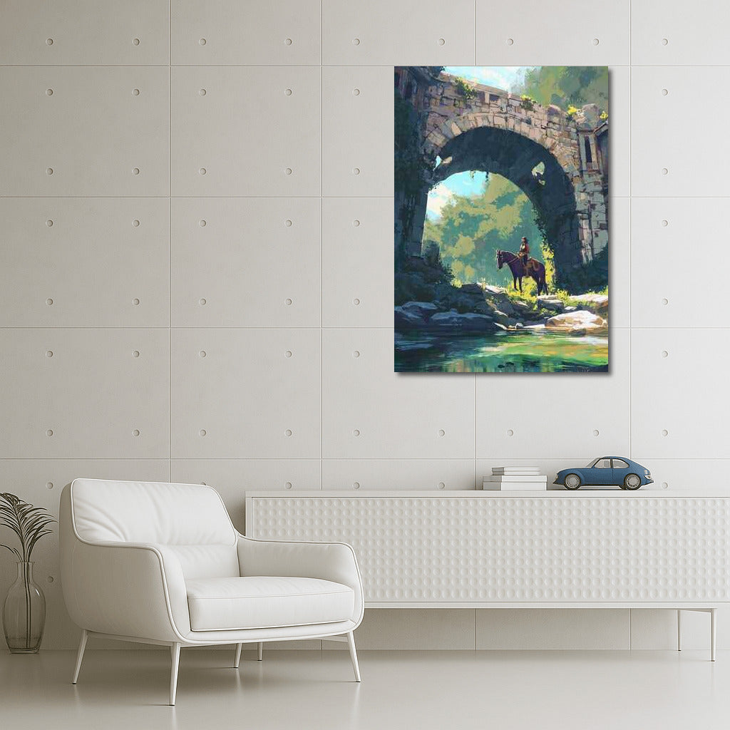 Magic of Architecture: Romantic Bridge