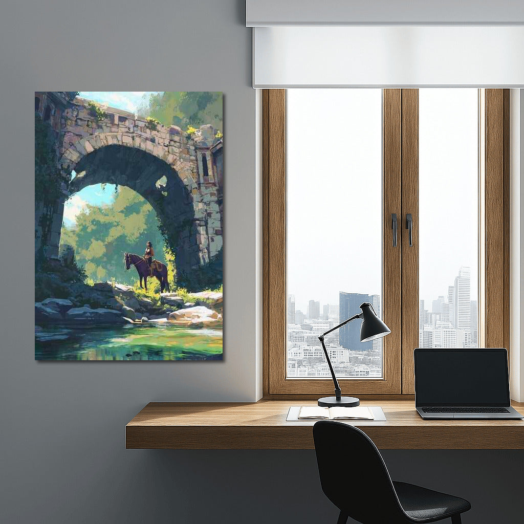 Magic of Architecture: Romantic Bridge