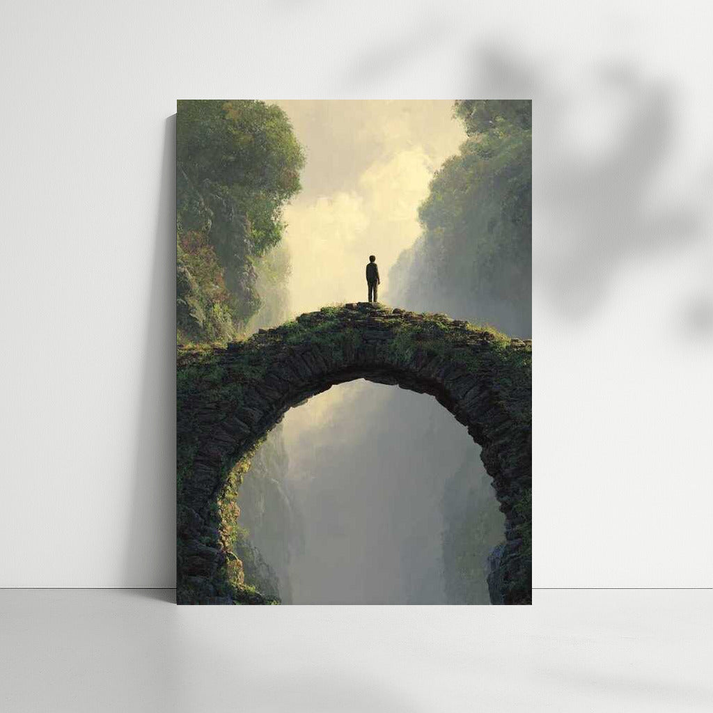 Ancient Bridge: Architectural Mystery and Nature