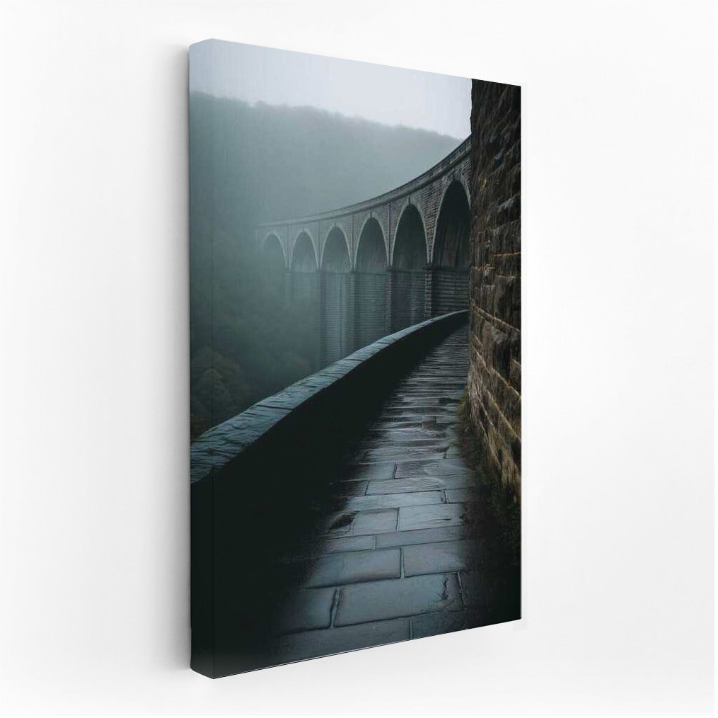 Misty Morning: The Architectural Mystery of the Bridge