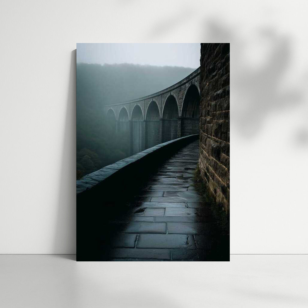 Misty Morning: The Architectural Mystery of the Bridge