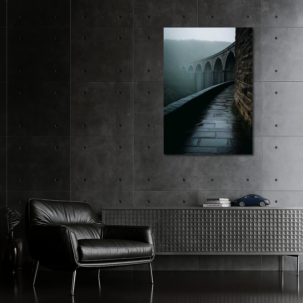 Misty Morning: The Architectural Mystery of the Bridge