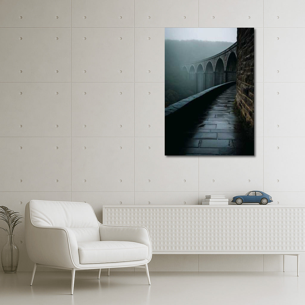 Misty Morning: The Architectural Mystery of the Bridge