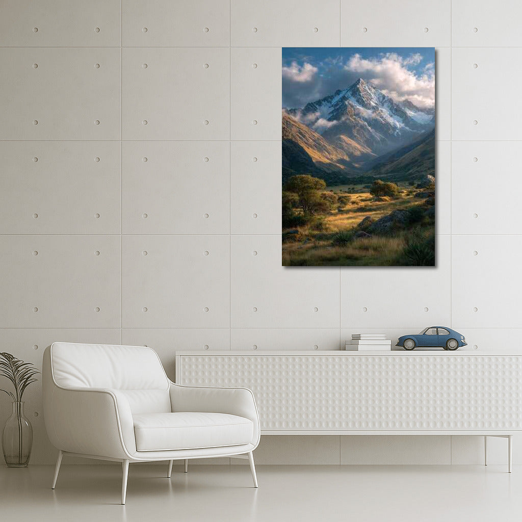 The Majesty of the Argentine Mountains: Clouds and Spaces