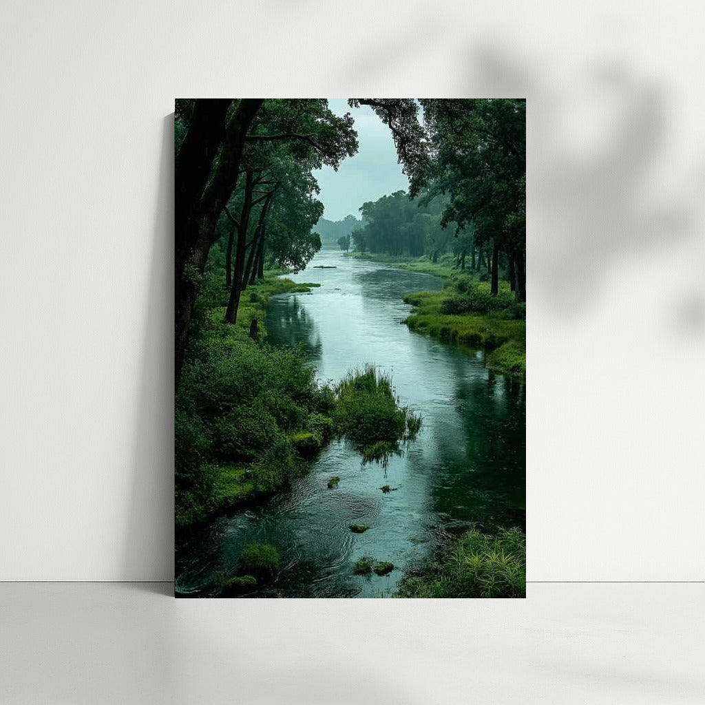 Argentina's Green River: Evergreen Forests and Natural Harmony