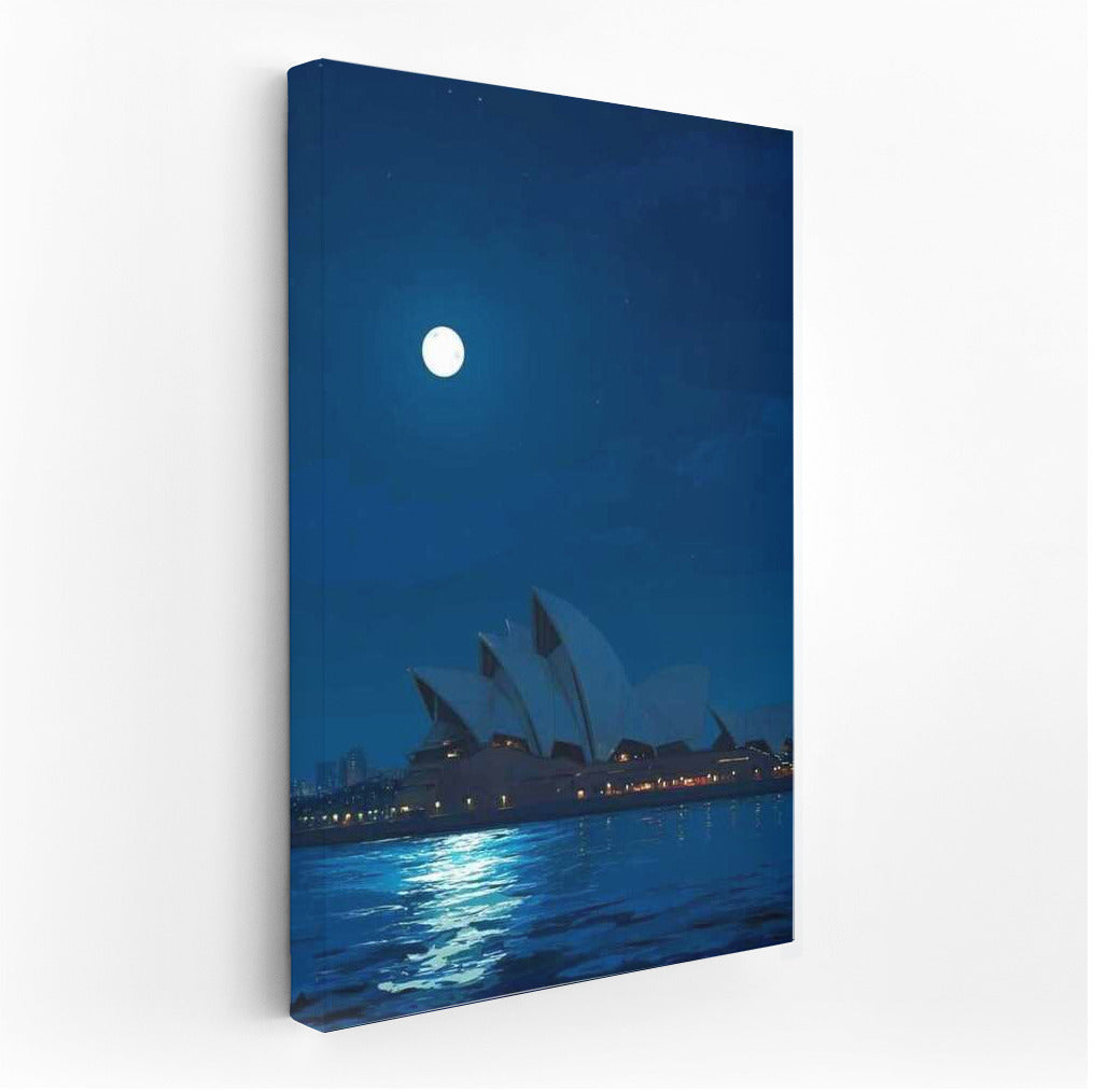 Moonlight Symphony over the Sydney Opera House, Australia