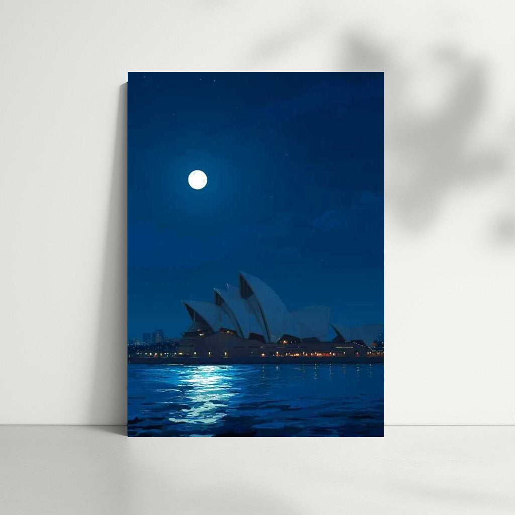 Moonlight Symphony over the Sydney Opera House, Australia