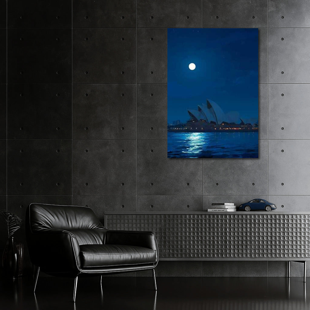 Moonlight Symphony over the Sydney Opera House, Australia