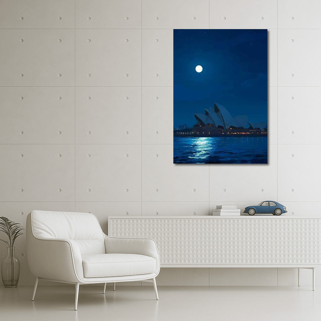 Moonlight Symphony over the Sydney Opera House, Australia