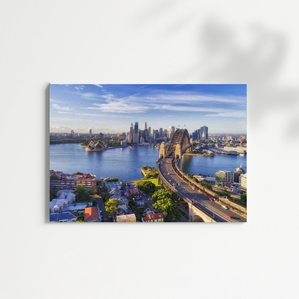 Sunny Harbour Bridge: Australia in the sunshine