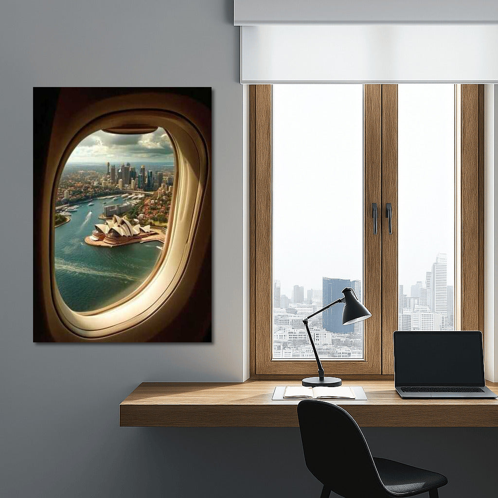 Sydney Porthole: View of Australia