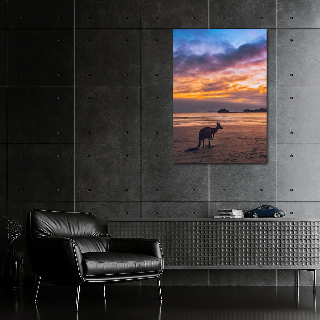 Sunset Charm of the Australian Coast