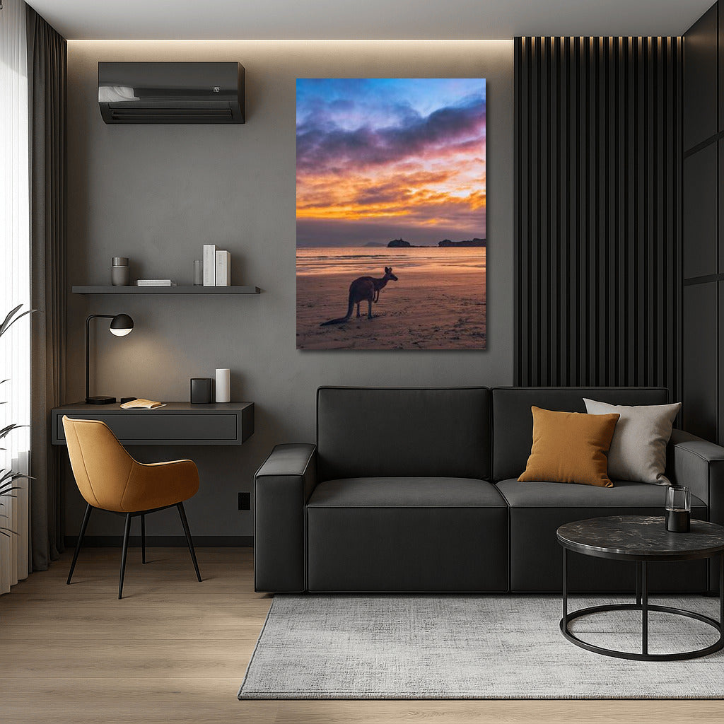 Sunset Charm of the Australian Coast