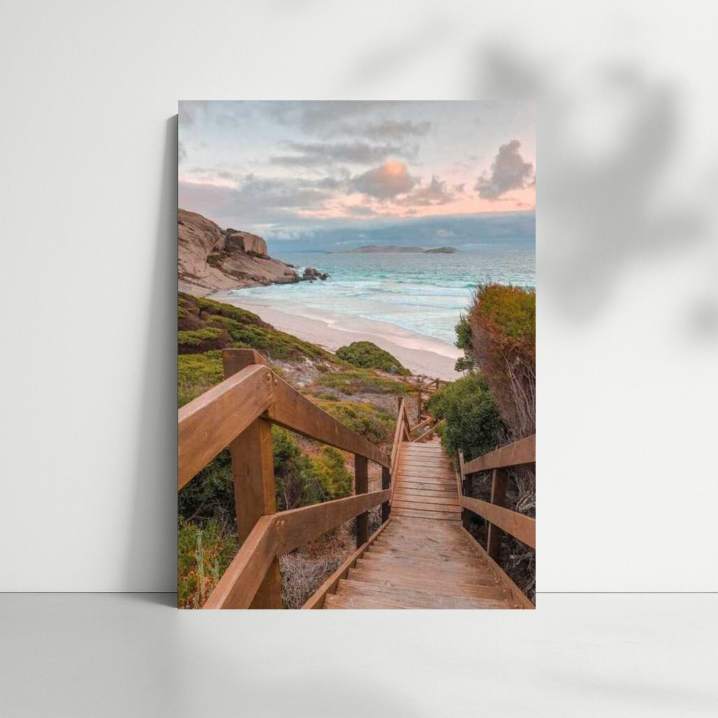 Wooden Steps to Turquoise Waters Australia