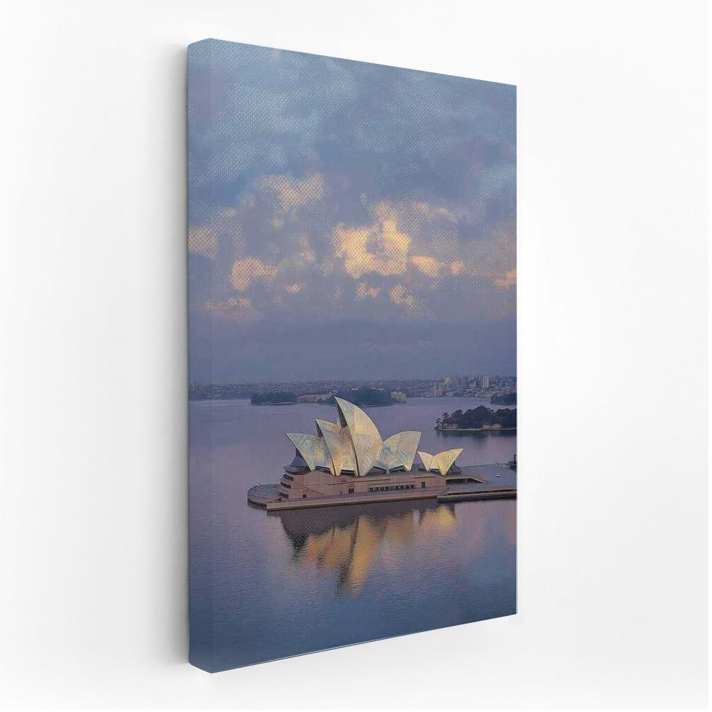 Sydney Opera House in the Evening Light: The Enchantment of Australia