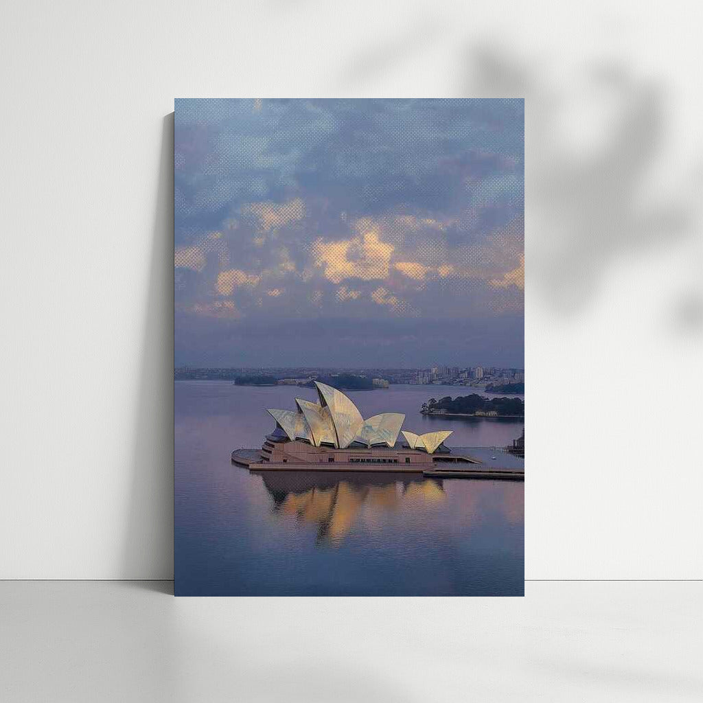 Sydney Opera House in the Evening Light: The Enchantment of Australia