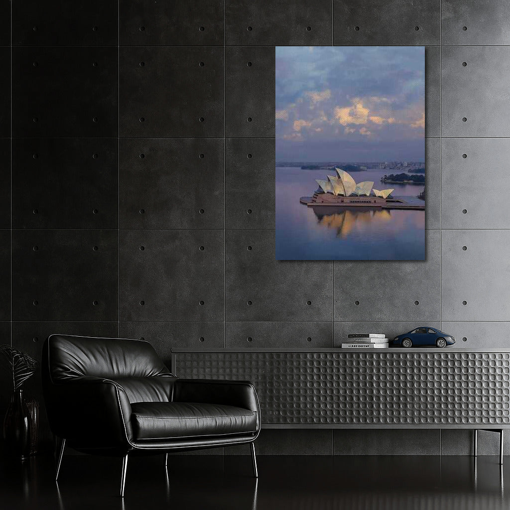 Sydney Opera House in the Evening Light: The Enchantment of Australia