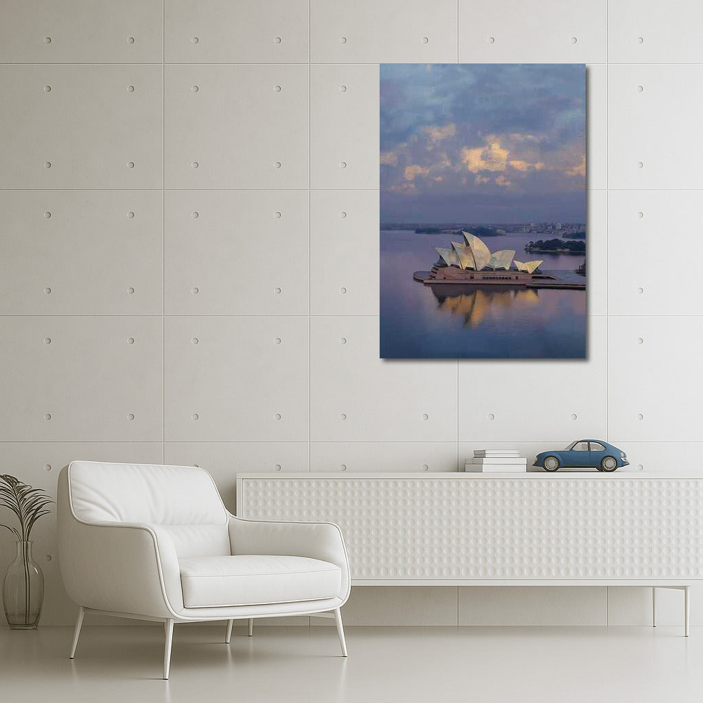 Sydney Opera House in the Evening Light: The Enchantment of Australia