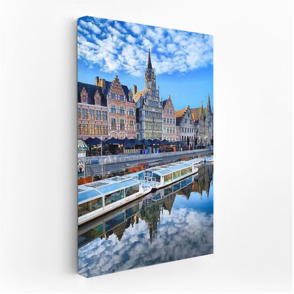 Graceful Facades of Belgium: Peace and Tranquility