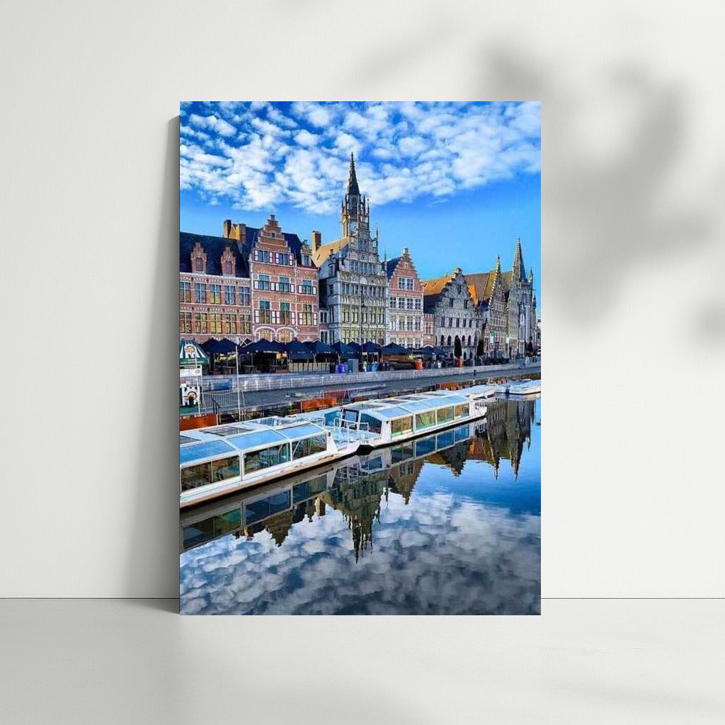 Graceful Facades of Belgium: Peace and Tranquility