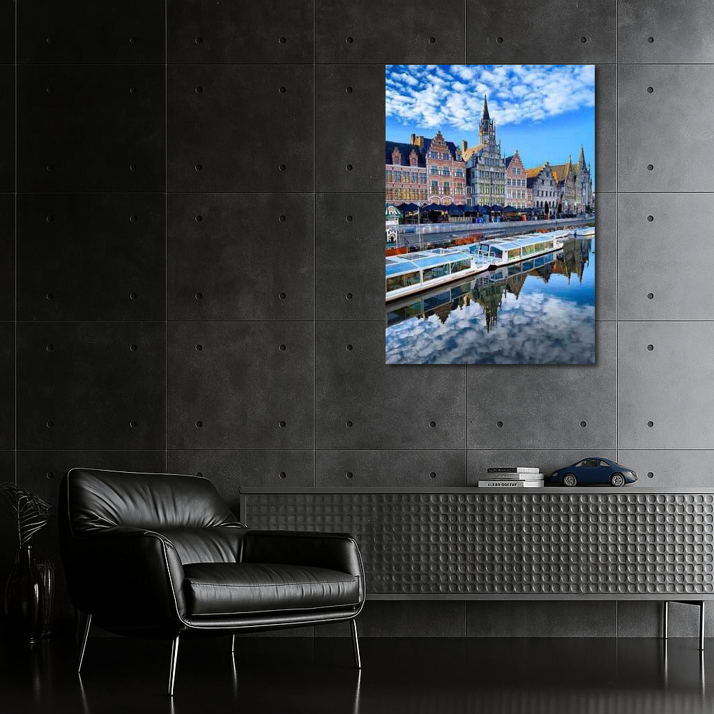 Graceful Facades of Belgium: Peace and Tranquility