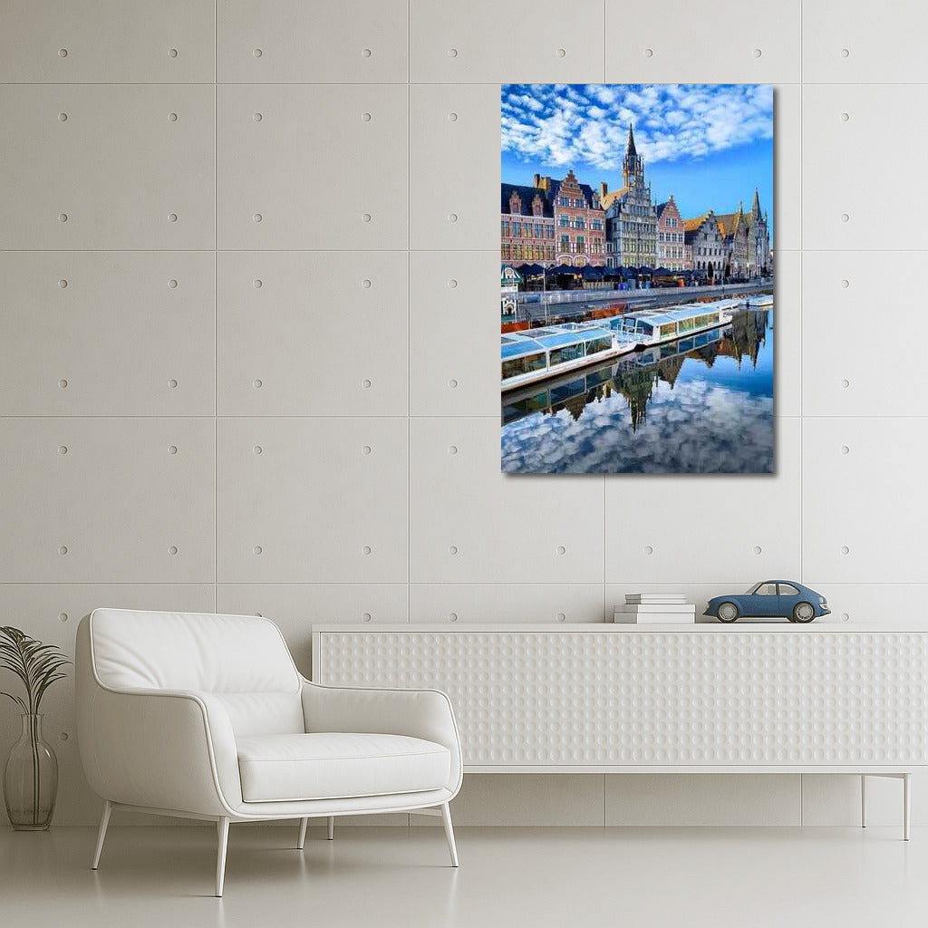 Graceful Facades of Belgium: Peace and Tranquility