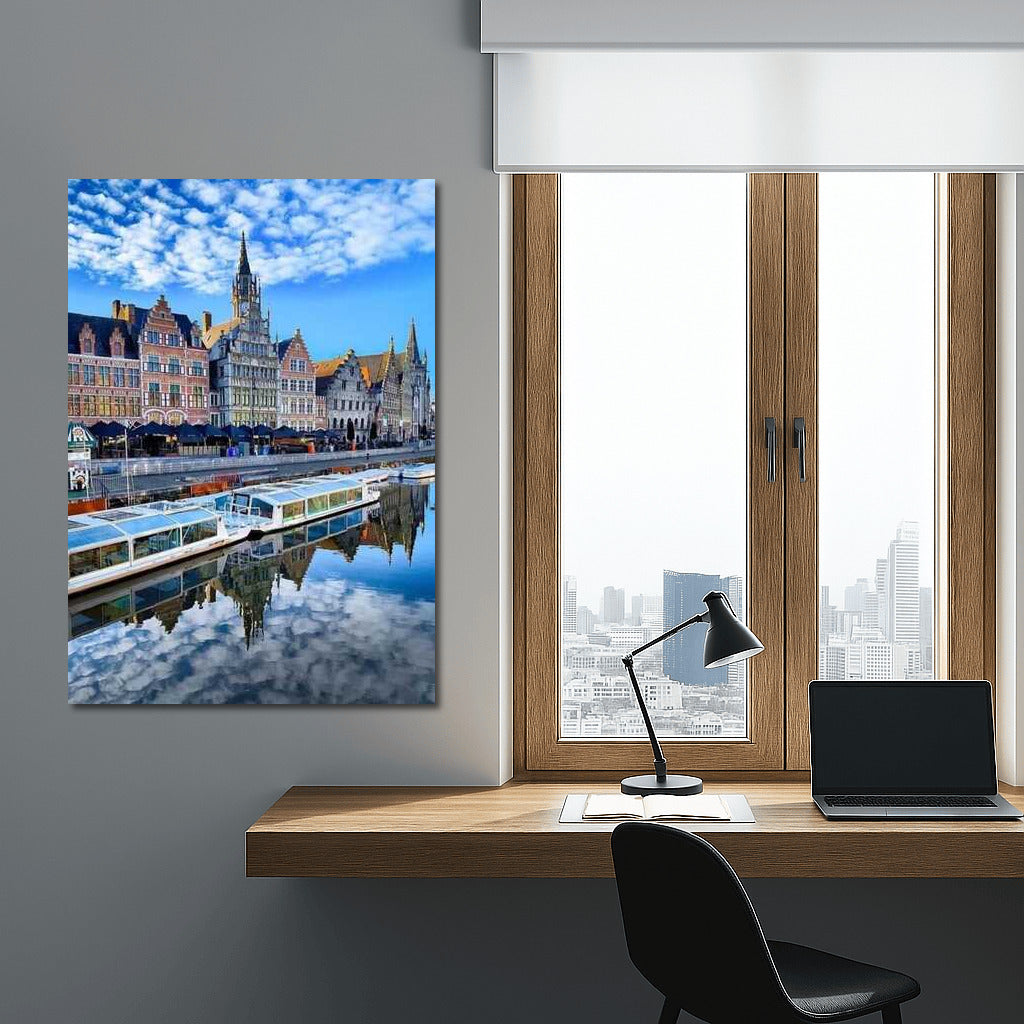 Graceful Facades of Belgium: Peace and Tranquility