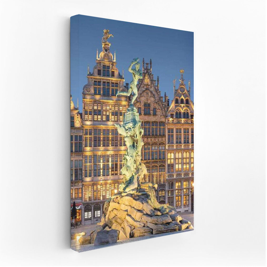 Antwerp by Night: Belgium's Architectural Grandeur