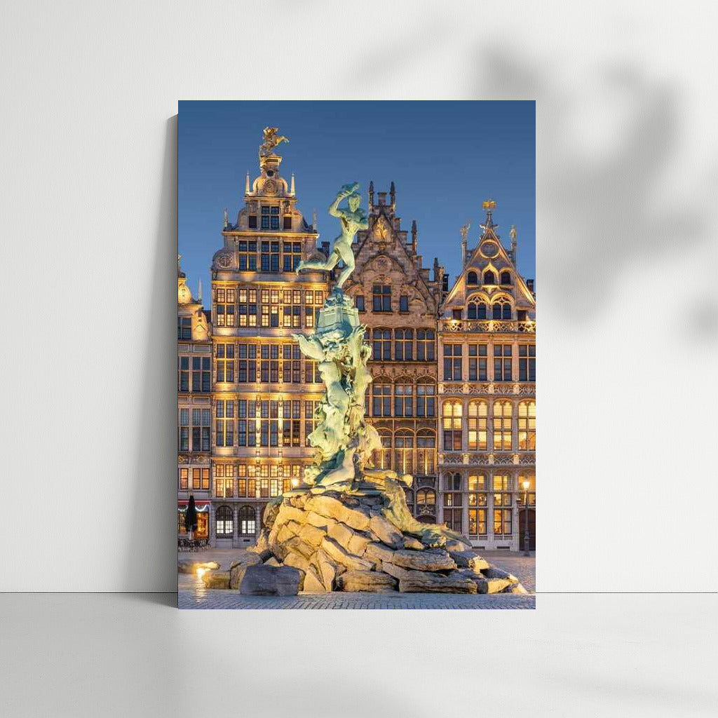 Antwerp by Night: Belgium's Architectural Grandeur