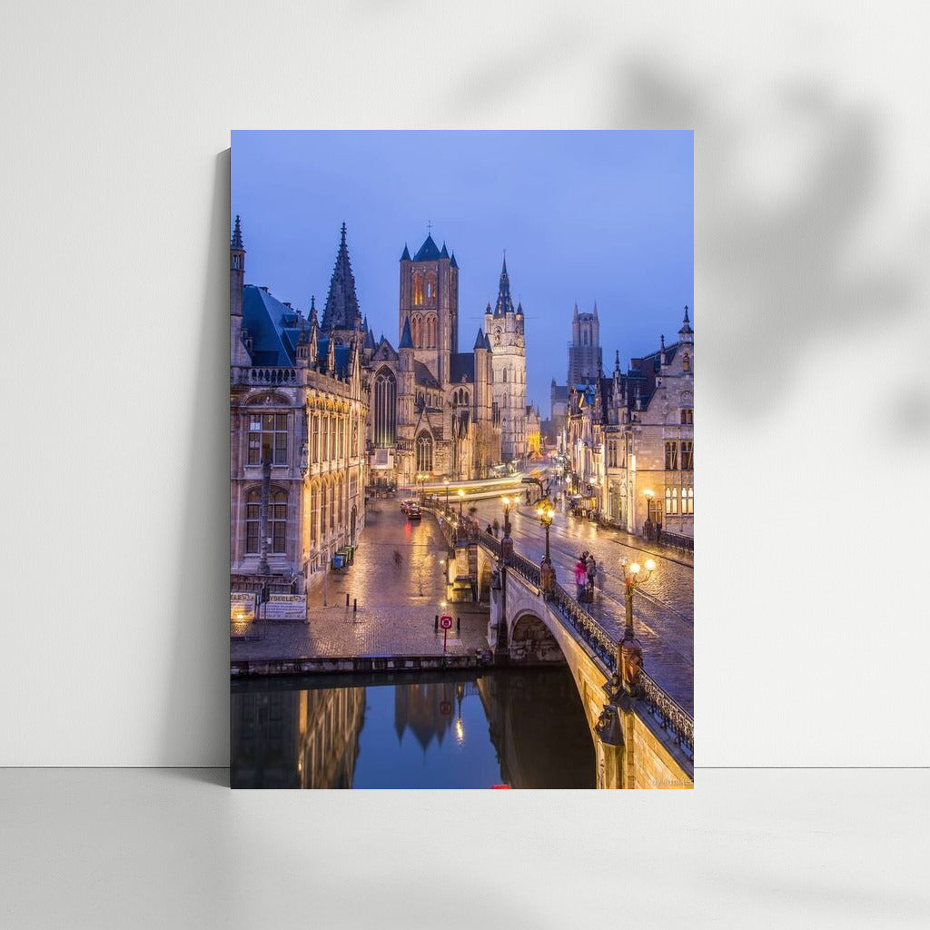 Gothic Evening Charm of Belgium: European Magic