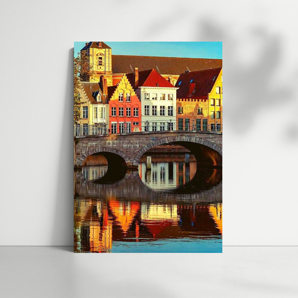 Vibrant Facades of Belgium: Tranquility and Charm