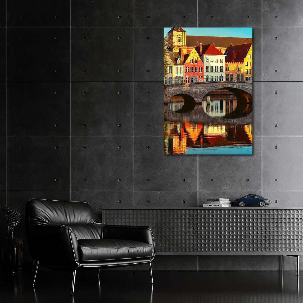 Vibrant Facades of Belgium: Tranquility and Charm