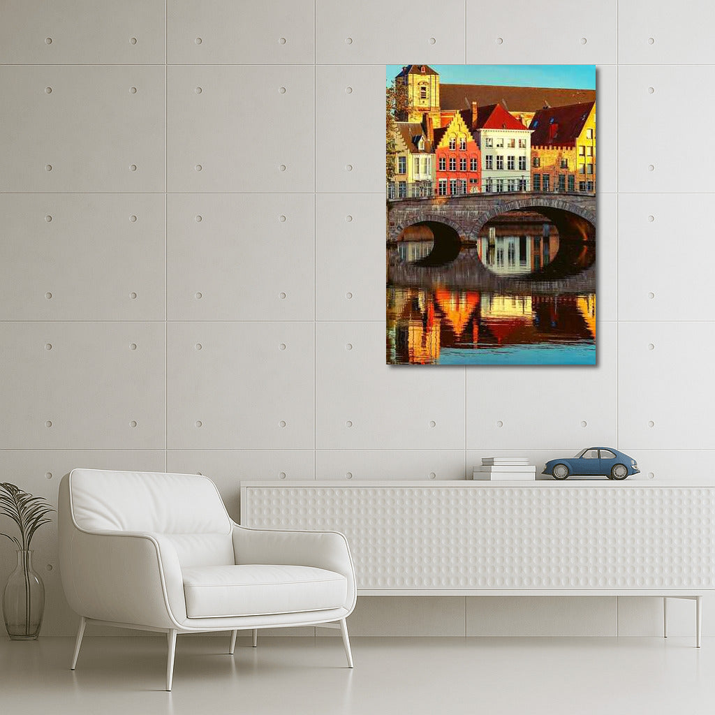 Vibrant Facades of Belgium: Tranquility and Charm
