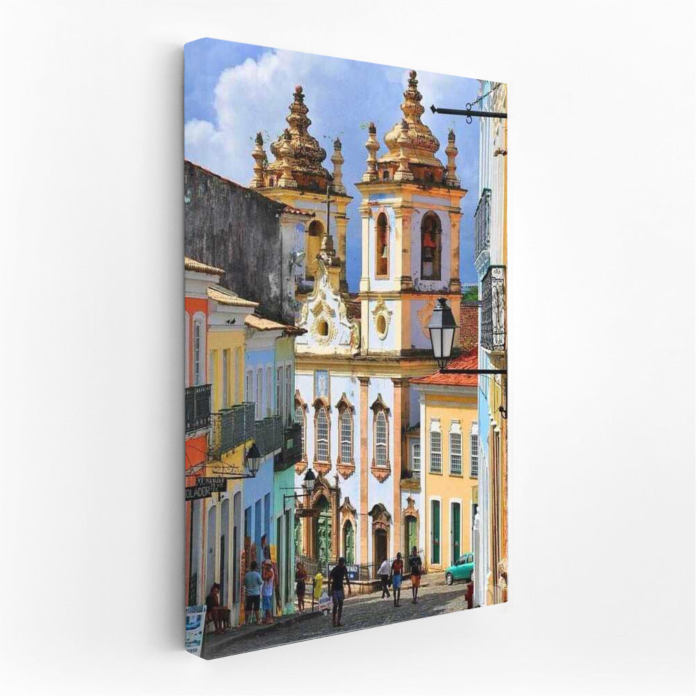Colorful Streets of Brazil: Vivid Landscapes Country
