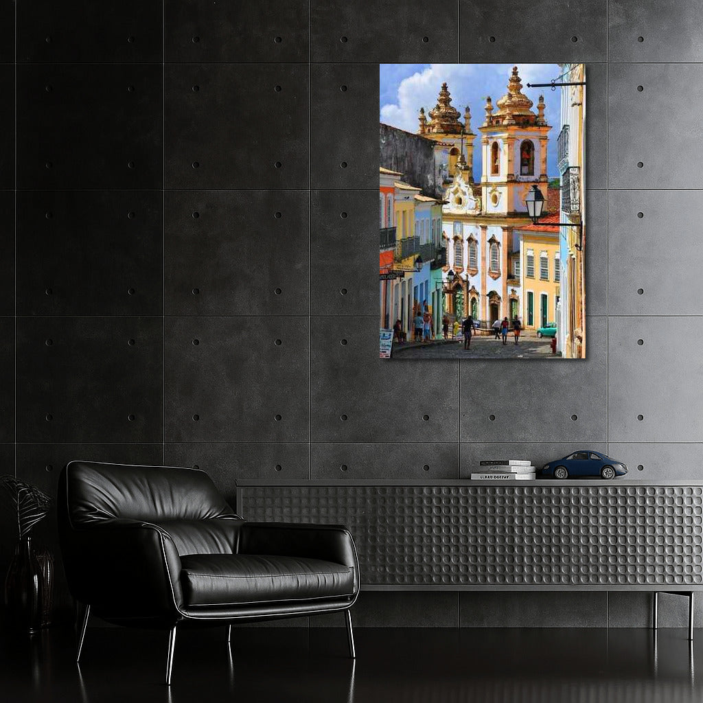 Colorful Streets of Brazil: Vivid Landscapes Country