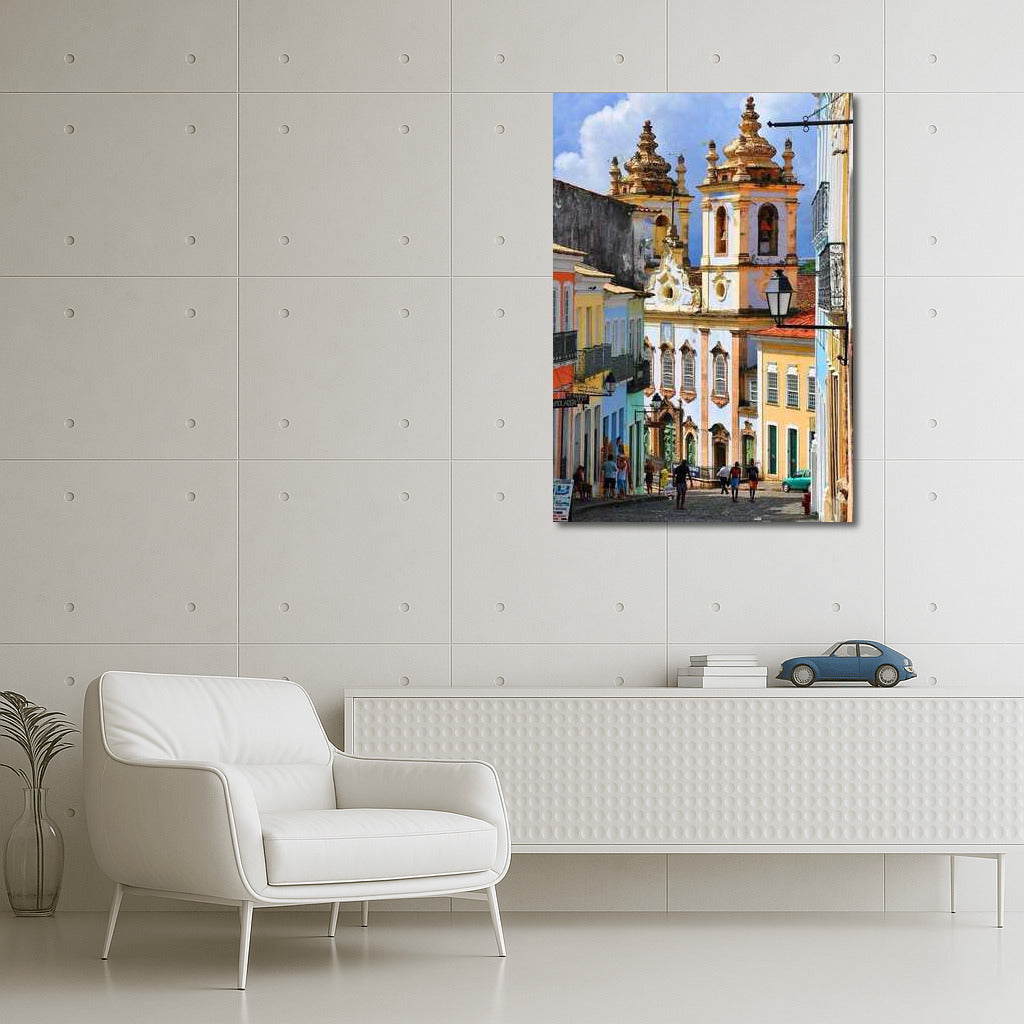Colorful Streets of Brazil: Vivid Landscapes Country
