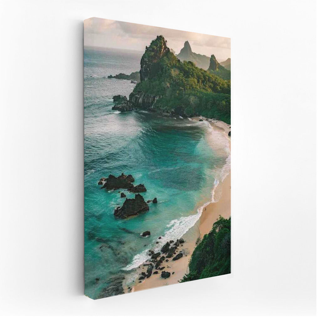 Picturesque Rocks and Turquoise Waters: Country Brazil