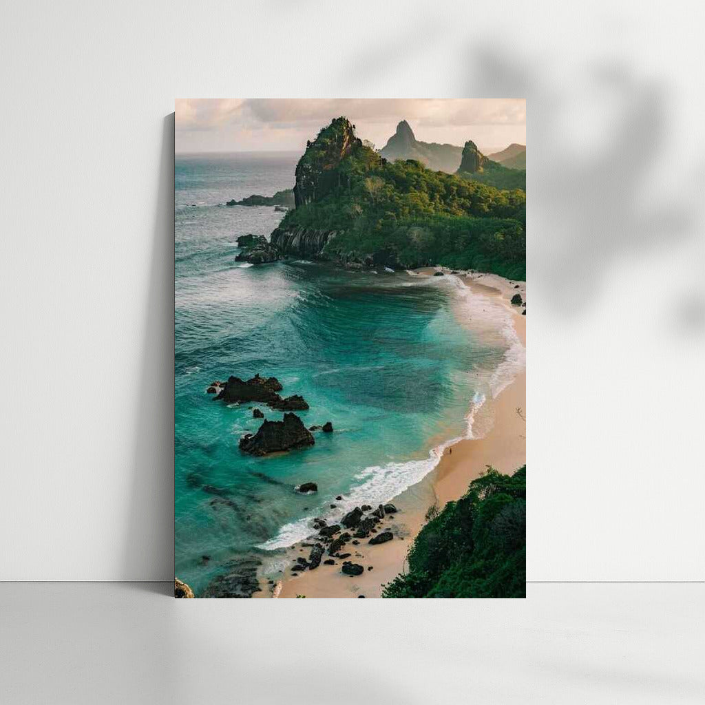 Picturesque Rocks and Turquoise Waters: Country Brazil