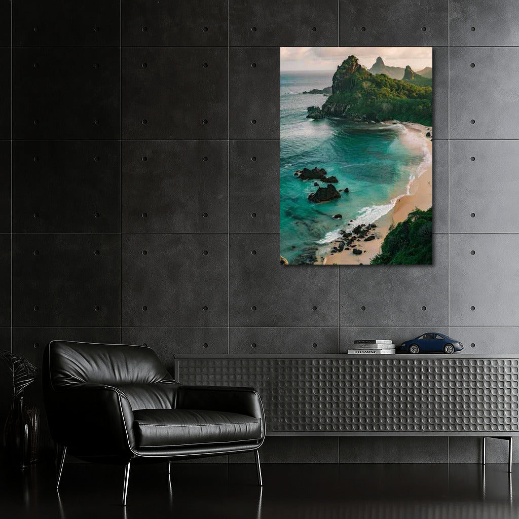 Picturesque Rocks and Turquoise Waters: Country Brazil