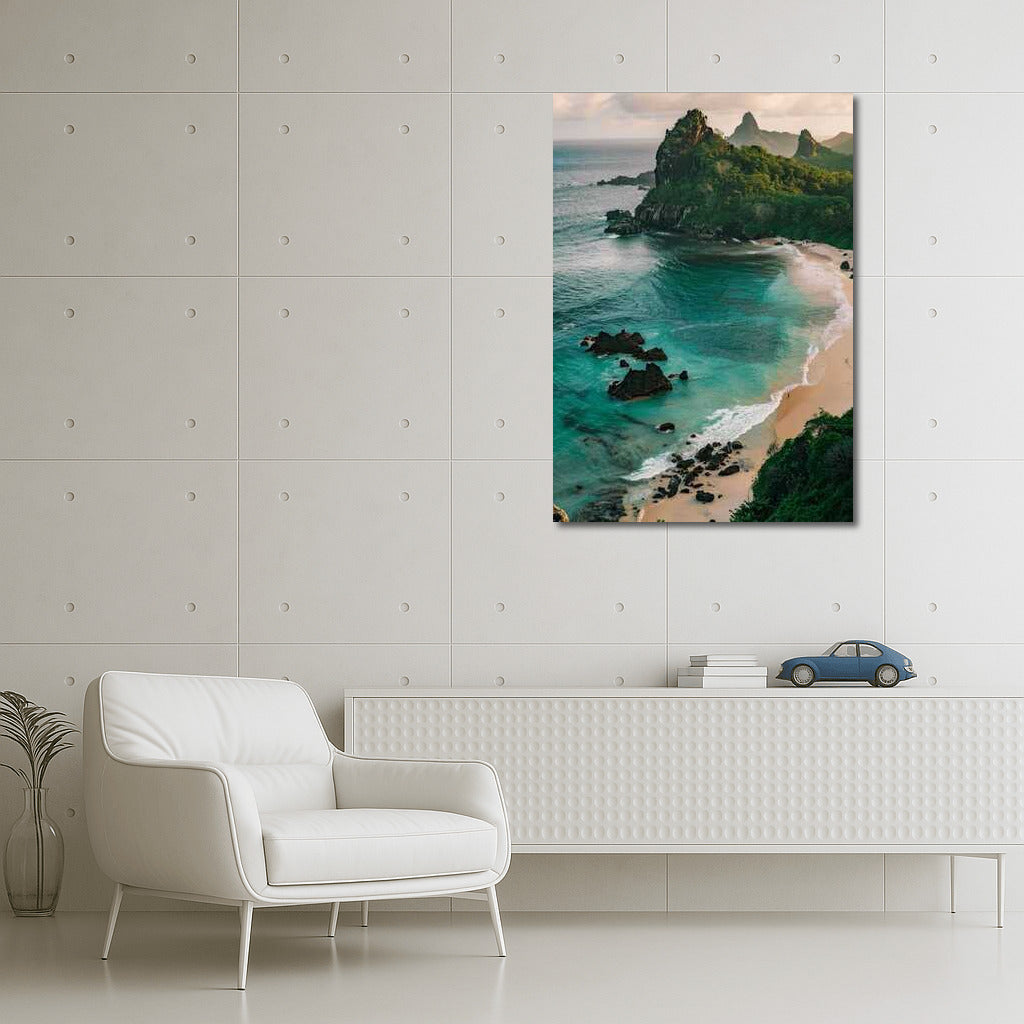 Picturesque Rocks and Turquoise Waters: Country Brazil