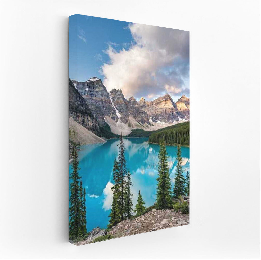 Mirror Lake and the Majesty of the Mountains: Nature of Canada