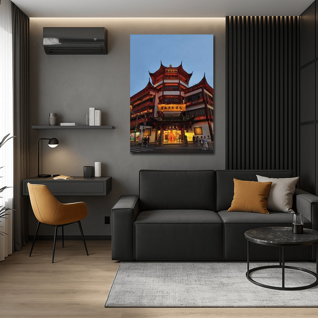 Evening Pagoda: The Magic of China's Lights
