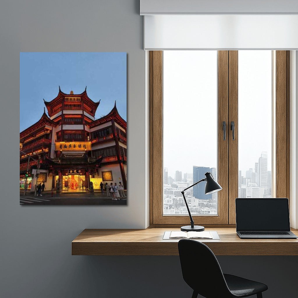 Evening Pagoda: The Magic of China's Lights