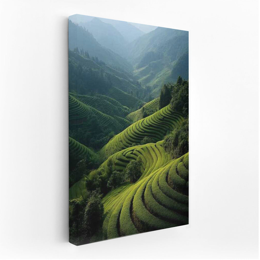 Green Hills of China: Magical Terraces and Natural Harmony