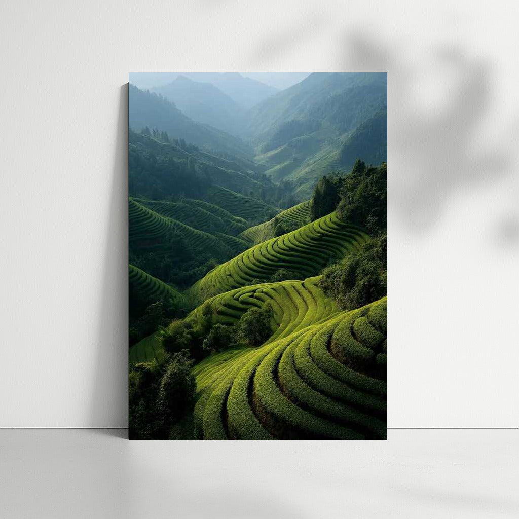 Green Hills of China: Magical Terraces and Natural Harmony